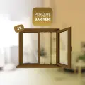 Pencere Güvenlik Bariyeri 2'li - Kahverengi