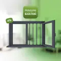 Pencere Güvenlik Bariyeri 4'lü - Antrasit Gri