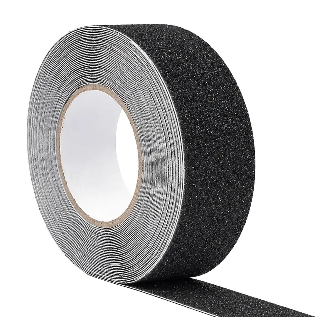 Siyah Merdiven Kaydırmaz Bant 2,5 cm x 25 m