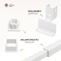 Pencere Güvenlik Bariyeri 20'li - Antrasit
